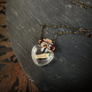 hope - heart illuminata vessel amulet